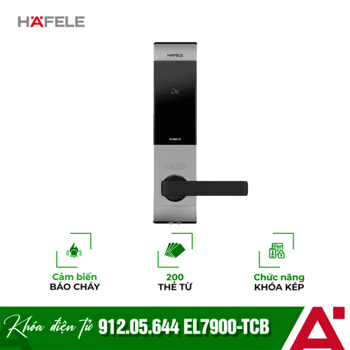 Khóa cửa điện tử Hafele EL7900-TCB 912.05.644