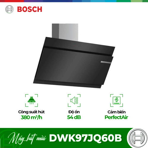 Máy hút mùi gắn tường Bosch DWK97JQ60B