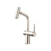 Hình ảnh vòi rửa bát nóng lạnh Konox Volta Nickel có dây rút